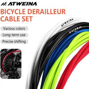 Bộ Dây Truyền Động Xe Đạp Đường Trường ATWEINA Bộ Dây Cáp Chuyển Số Xe Đạp Leo Núi Bằng Thép Carbon Cao PVC Phụ Kiện Đi Xe Đạp