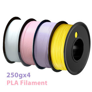 250g 1Kg 3D Printer Filament PLA Yellow white pink Purple 1.75mm wire Vacuum Packaging For 3D Printing Fliament pla white250gx4