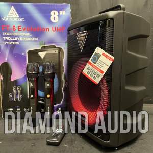 speaker portable soundbest ft8 original mic uhf speaker bluetooth