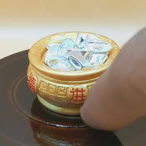 Hủ Vàng MiNi Phong Thủy Trang Trí Bàn Làm Việc Tủ Thờ Thần Tài Thổ Địa