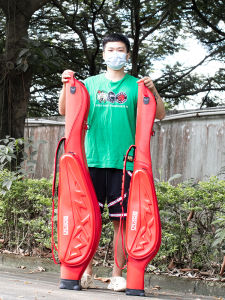 Large Capacity Hard Shell Fishing Rod Bag Lure Fishing Special Bag 1.45 Meters Non-Removable Wheel Road Fishing Gear Bag