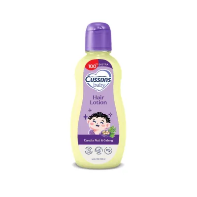 Cussons Baby Hair Lotion 200 ml [100+100ml] Minyak Rambut