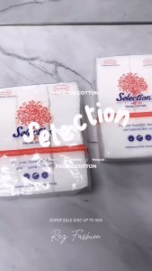 Kapas Selection 35GR | 50GR | 75GR | Kapas Spesial Pembersih Wajah Tebal & Tipis