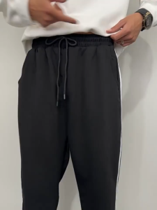 👖60-130KG👖 กางเกงสแล็คชาย กางเกงวอร์มบิ๊กไซต์ ทรงหลวม ผ้ายืด ขนาดใหญ่ เอว32-49นิ้ว เหมาะสำหรับผู้ชายและผู้หญิงทุกคน