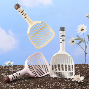 2-in-1 Cat Litter Scoop - Fine Mesh Shovel for Efficient Poop Cleaning Anti-Clog Pet Litter Scooper