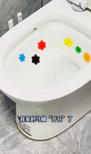 (12ชิ้น) เจลดับกลิ่นชักโครก เจลหอม ดับกลิ่นห้องน้ำ เจลทำความสะอาด เจลลดคราบ ชักโครก ห้องน้ำ คละกลิ่น