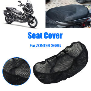 For Zontes 368G 368 G 3D Mesh Motorcycle Seat Cover Breathable Quick-Dry Cushion Waterproof Sun Protection