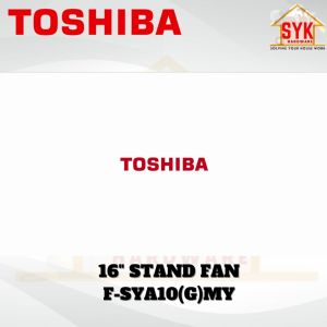 SYK Toshiba F-SYA10(G)MY 16 Inch Stand Fan Electric 5 Blade Stand Fan Floor Stand Fan Kipas Berdiri Angin