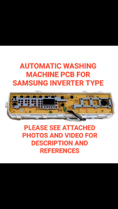 DC92-D2594A Samsung Automatic Washing Machine PCB for Inverter Type - High-Quality Replacement Part