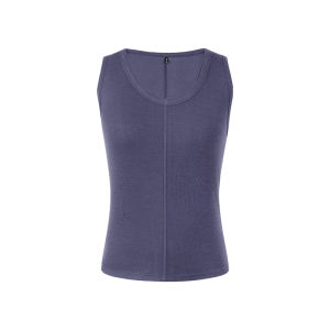 Meiyang Acetate Wool Short Crop Top U-Neck Slim Fit Vest Floral Embroidery Breathable Comfortable Womens Summer Outerwear