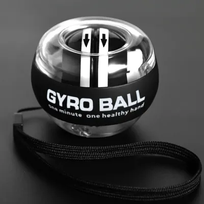 Self-Starting Wrist Gyro Ball Power Trainer Forearm Exerciser - Wrist Strengthening Device for Arm And Finger Muscle Training