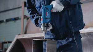 BOSCH Value Combo: GSB 600 Impact Drill + 46pcs Ratchet Screwdriver Set 06011A03L0 + 2607017399