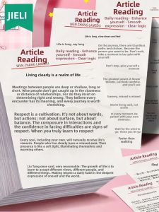 JIELI | Inspiring Quotes Reading Practice Stickers