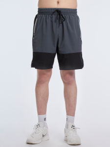 Mens Five-Quarter Tennis Shorts Quick Dry Loose Fit with Double Sided Pockets Summer New Style Sporty Polyester Fitness Pants