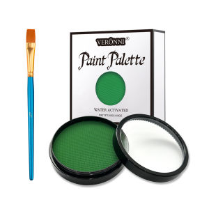 30g Non-Toxic Monochrome Face & Body Paint Palette-Water SolubleEasy CleanSafe for Christmas Parties Body Painting Makeup