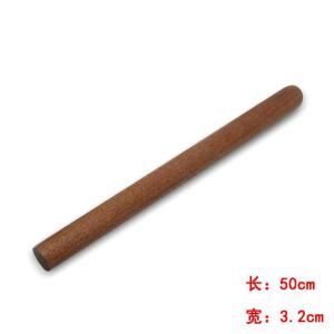 Red Heart Date Wood Rolling Pin Real Wood Baking Dumpling Skin Large Size Noodle Rolling Pin Kitchen Cooking Tool