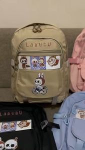 GB 40674S/70174S Tas Ransel Sekolah untuk Anak Perempuan Labub*