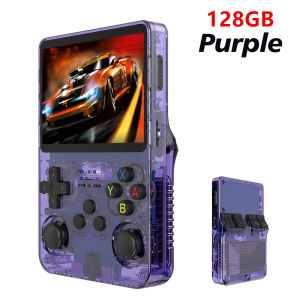 ZDSSY R36S Retro Handheld Video Game Console Linux System 3.5 Inch IPS Screen Mini Portable Handheld Video Player 64GB 128GB Preloaded 15000 Games