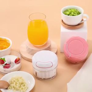 La Cucina Kitchen Mini Garlic Grinder Food Chopper Shredder hand Pull String Processor Kitchen tools
