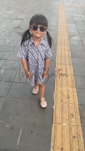SALISHA Dress Seragam Batik Anak Sekolah Perempuan Motif Tradisional Model Modern Paud KB SMP SD