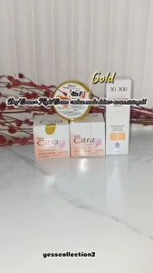 (Gratuit Masker Wajah!!) Paket 4in1 Citra Gold Cream Siang Cream Malam Serum Xixiu Sabun Madu Dhilisa COD - YESS