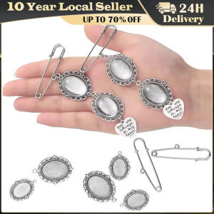 Wedding Bouquet Photo Brooches Pin Metal Angel Wing Photo Frame Pendant for Bride Groom DIY Oval Picture Frame Festival Gifts Lacy Oval Bridal Charm Wedding Bouquet Photo Charm Pin Easy to Make Memorial Safety Brooch Bridal Charm in Memory of Dad