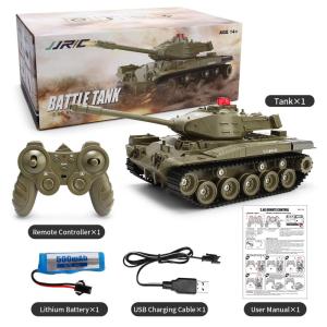 JJRC Q85 RC Tank 1/30 2.4G Remote Control Toy Crawler Battle Military Tank Sound Effects Rc Panzer Toys for Boys XMAS Gifts