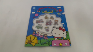 Hello Kitty Colouring Book With Bubble Stickers & Cute Illustrations For Kids