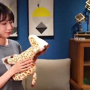 Kawaii Simulation Giraffe Plush Toy Cute Cartoon Plushies Stuffed Animal Deer Doll Home Decor Christmas Valentines Day Gifts