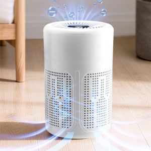 Mini Desktop Air Purifier HEPA Filter Negative Ion Technology Quiet Air Cleaner Portable Air Purifier for Home Bedroom Office