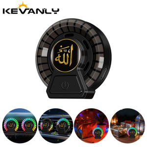 1/2X Car Air Freshener Interior Music RGB 256 Colors Sound Rhythm Lamp App Control Voice Rhythm Atmosphere Option Ambient Light