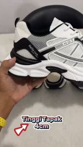 NEW ARRIVAL!! - (J) (COD)   Sneakers Sports Pria Premium Import M6508 Sepatu Olahraga Pria Kanvas Kekinian Import (+Box)