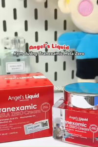 Kem Dưỡng Angels Liquid Tranexamic Mela Zero Giảm Thâm Nám Dưỡng Trắng Sáng  Đều Màu Da Hàn Quốc Chai 30ml