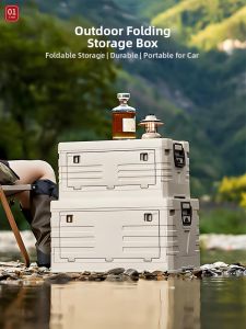 Portable Foldable Car Trunk Organizer Multifunctional Storage Box