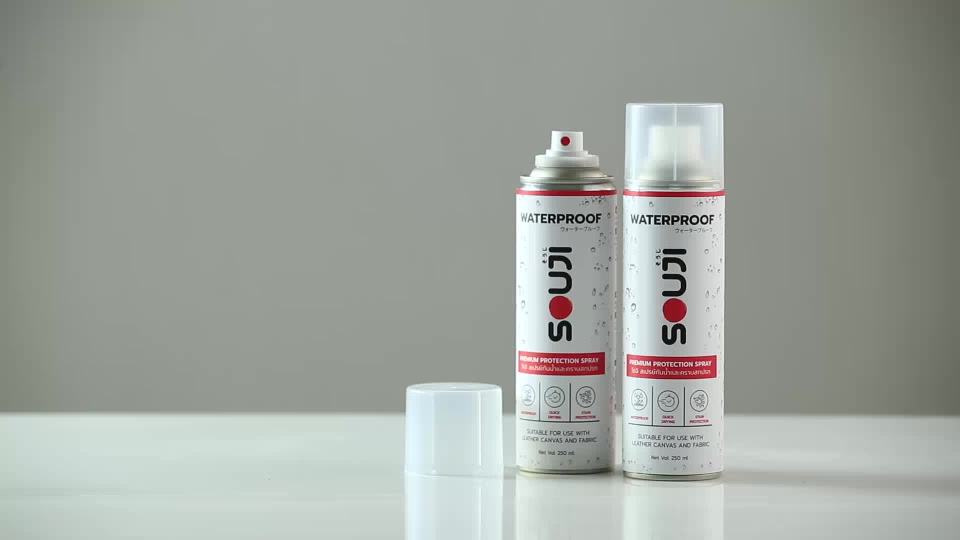 DEAL DAY💦สเปรย์กันน้ำรองเท้า SOUJI WATERPROOF SPRAY เคลือบกันน้ำและคราบสกปรก ยืดอายุการใช้งาน🕑
