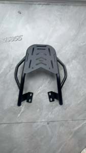Heavy Duty Metal Top Box Bracket for Yamaha Mio Soul / Mio Soul i125 Durable Powder Coated Motorcycle Luggage Rack Easy Install