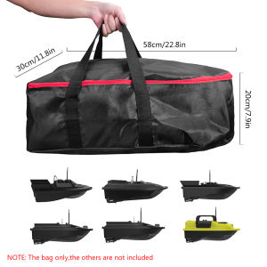 Carry Bag for Bait Boat Water Repellent Fishing Boat Storage Bag Fish Bait Boat Bag