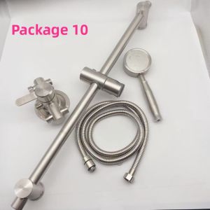 Cold and Hot Mixer Valve Shower Set 304 Stainless Steel