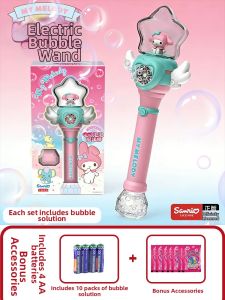 MANTUOLUO | Princess Magical Wand Bubble Machine