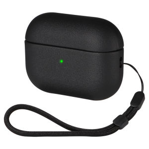 Leather Grain Case for Airpods Pro 3 AirpPods Pro 2 Case Cover Bluetooth Earphones Protect Funda for AirpPods 4 Pro2 Pro 3 Case