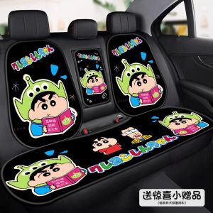 Universal Car Seat Cushion for Women Semi-Enclosed Cartoon Style Four Seasons Polyester Fiber Comfortable Automobile Seat Cover