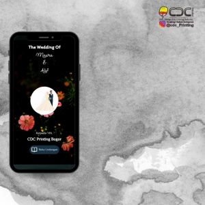 UNDANGAN PERNIKAHAN DIGITAL WEBSITE CANTIK ELEGAN DAN UNIK