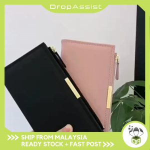 DROPASSIST 2162 Women PU Leather Multi-Card Slots Long Bifold Wallet Beg Duit Dompet Panjang Wanita