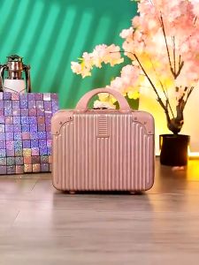 Travel Bag Luggage 14 inch Make Up Bag Mini Suitcase Hand Carry Luggage Cosmetic Bag