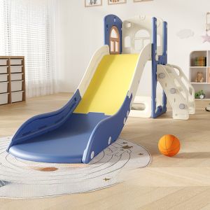 Foldable Indoor Childrens Slide Small Baby Slide Multifunctional Kids Toy Family Playground Plastic Toys for Boys And Girls