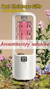FUNPOINT Digital display Rechargeable Fragrance Machine Automatic Aroma Diffuser humidifiers Essential oil Di