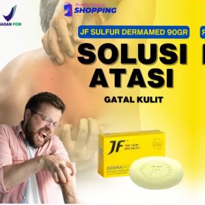 Sabun Panu Ampuh Cepat Hilang Jf Sulfur - Sabun Mandi Batangan Untuk Gatal2 Jamur Kulit di Badan