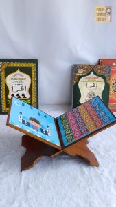 Rekal Seri Princess Al Quran Anak Tatakan Dudukan Meja Baca IQRO Al Quran Anak Mengaji TPA