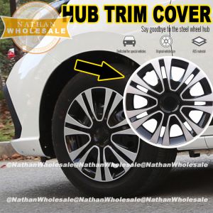 【READY STOCK】Universal Wheel COVER Car Rim Cover Sport Rim 14 Inch Double Paint Premium Car Wheel Cover Hubcap CAR RIM COVER HUB TRIM COVER 轮毂套