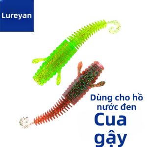 LureBetter | Mồi Giả Mềm Mặn Nổi Dành Cho Cá Bống Sông và Cá Chép Dùng cho Ned Rig